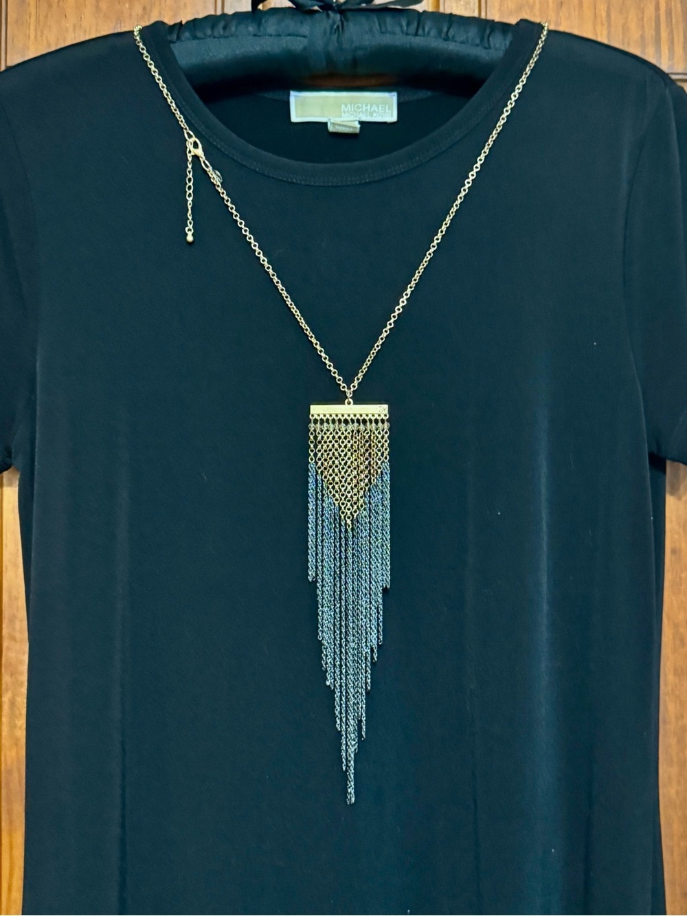 EXPRESS EXTRA LONG TASSEL PENDANT NECKLACE